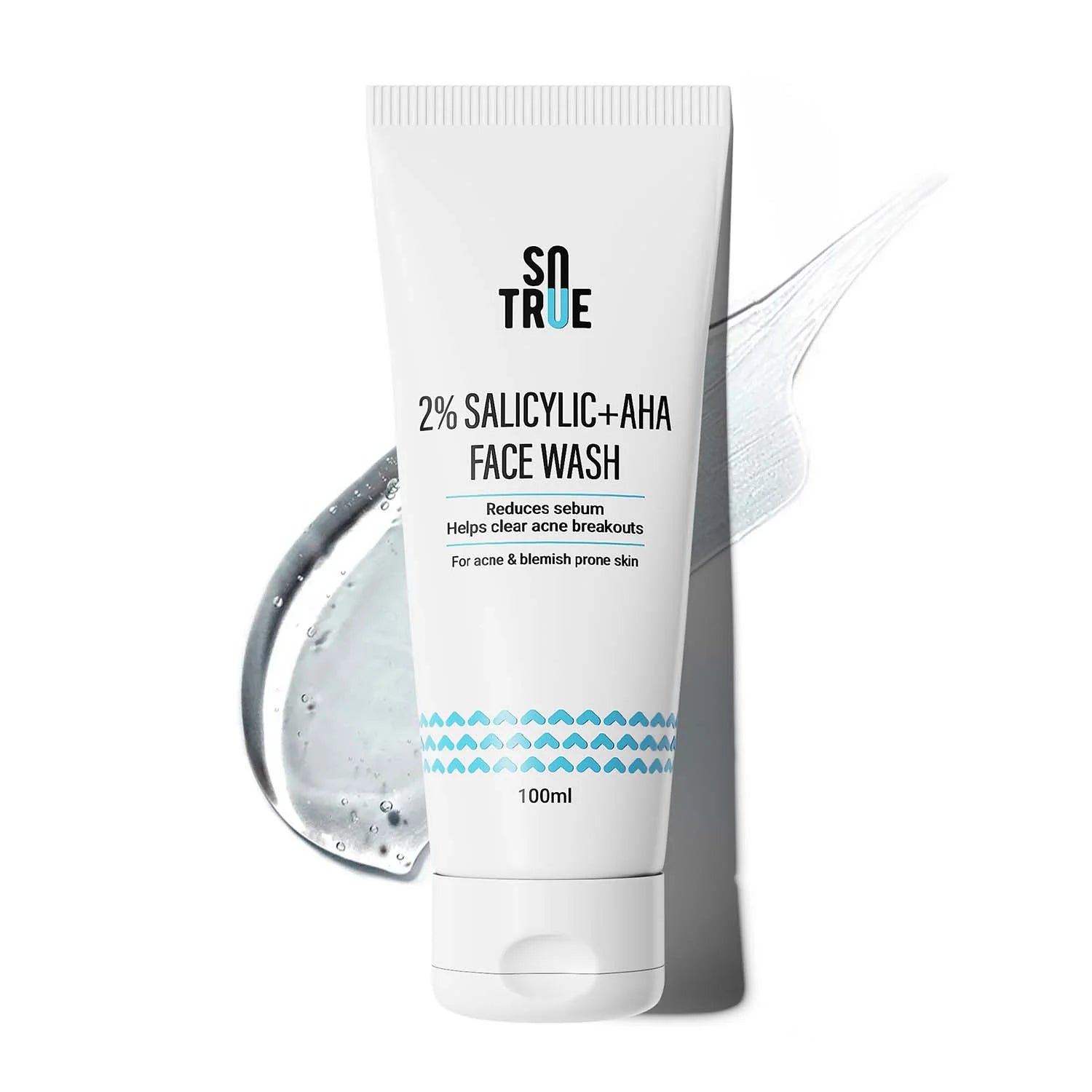 2% Salicylic Acid Face Wash | Deep Pore Cleansing Face Cleanser for Acne, Pimples & Oily Skin | 235ml