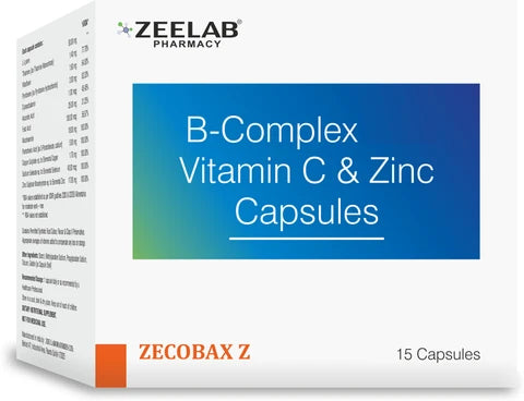 Vitamin B-Complex with Vitamin C and Zinc Capsule