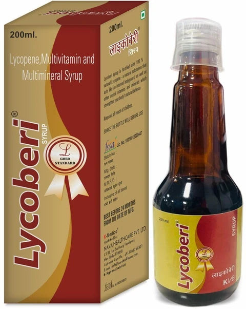 Lycopene, Multivitamin & Multimineral Syrup (200 ml)