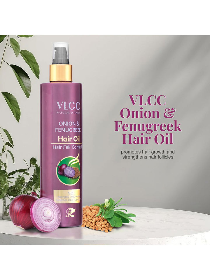 VLCC Onion & Fenugreek Hair Oil - 100ml
