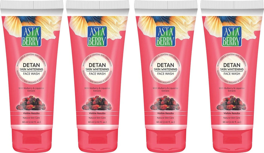ASTABERRY De-Tan Skin Brightening Face Wash – 60ml