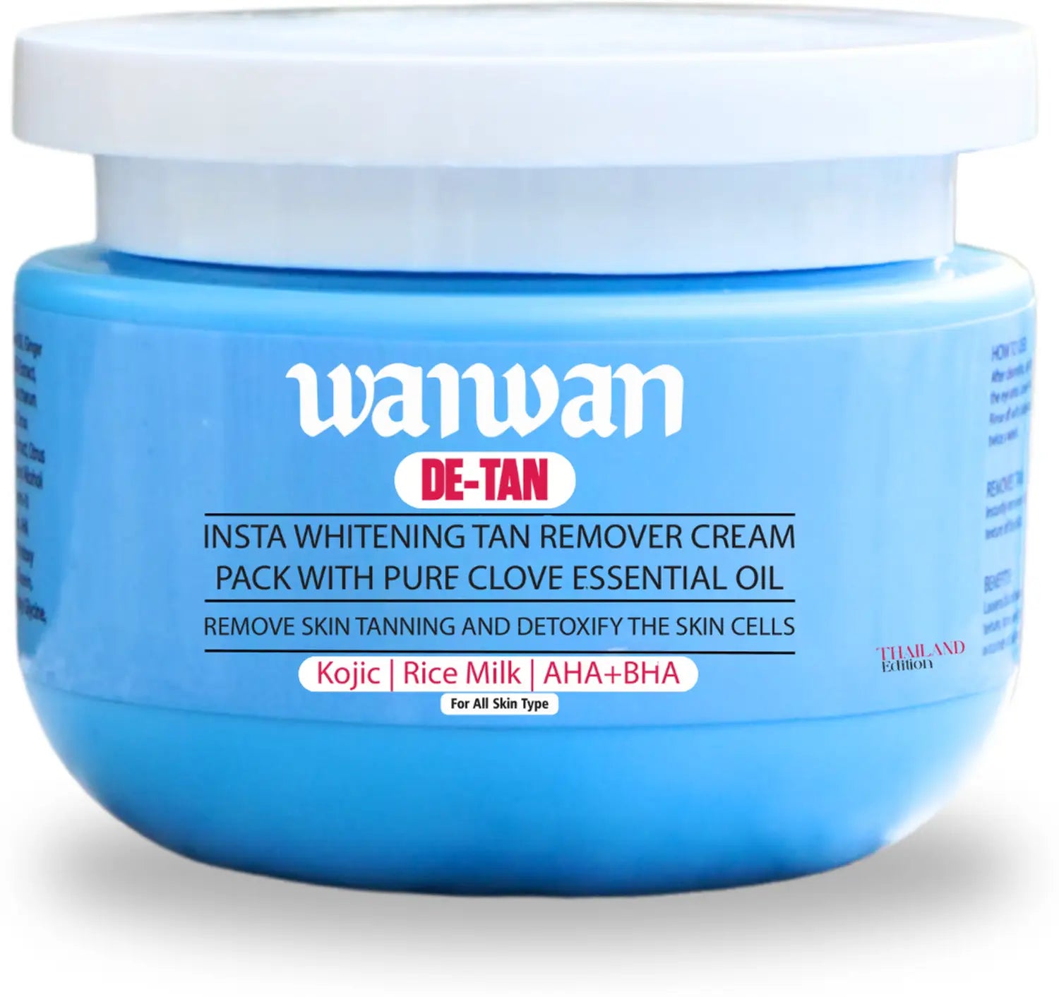 WAIWAN De TAN Cream 250g