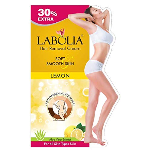 LABOLIA Hair Removal Cream | Gentle Hair Removal Cream for All Skin Types | Smooth & Soft Skin | 65g