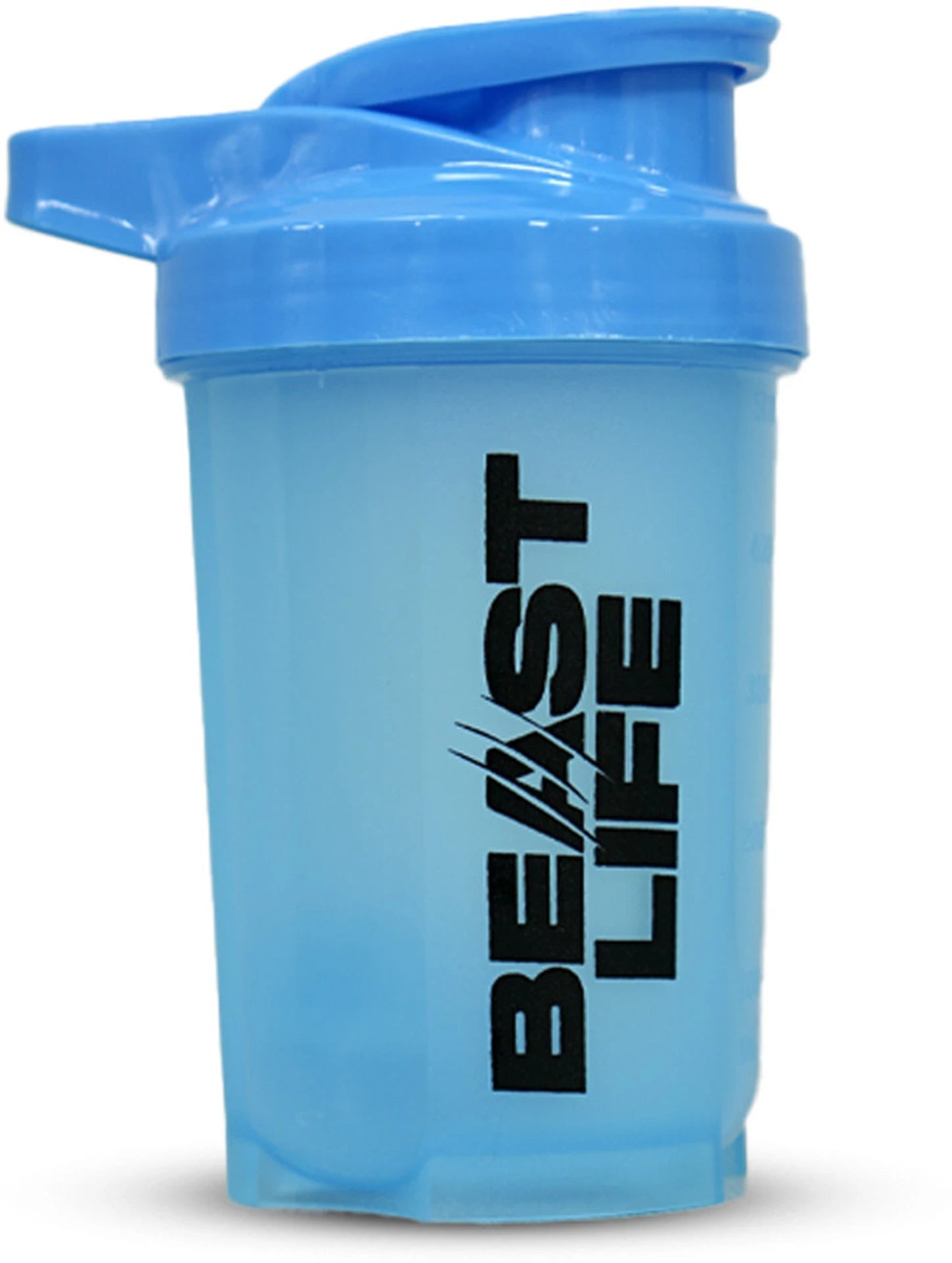 BeastLife Plastic Shaker For Gym 100% Leak Proof BPA Free Bottle For All Workouts 500 ml Plastic Shaker (Pack of 1, Blue)