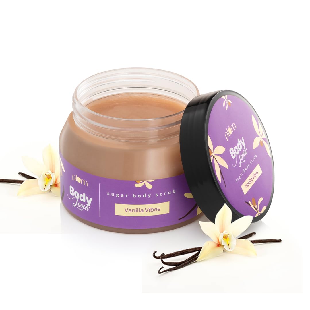 Plum BodyLovin' Vanilla Vibes Sugar Body Scrub (200 g)