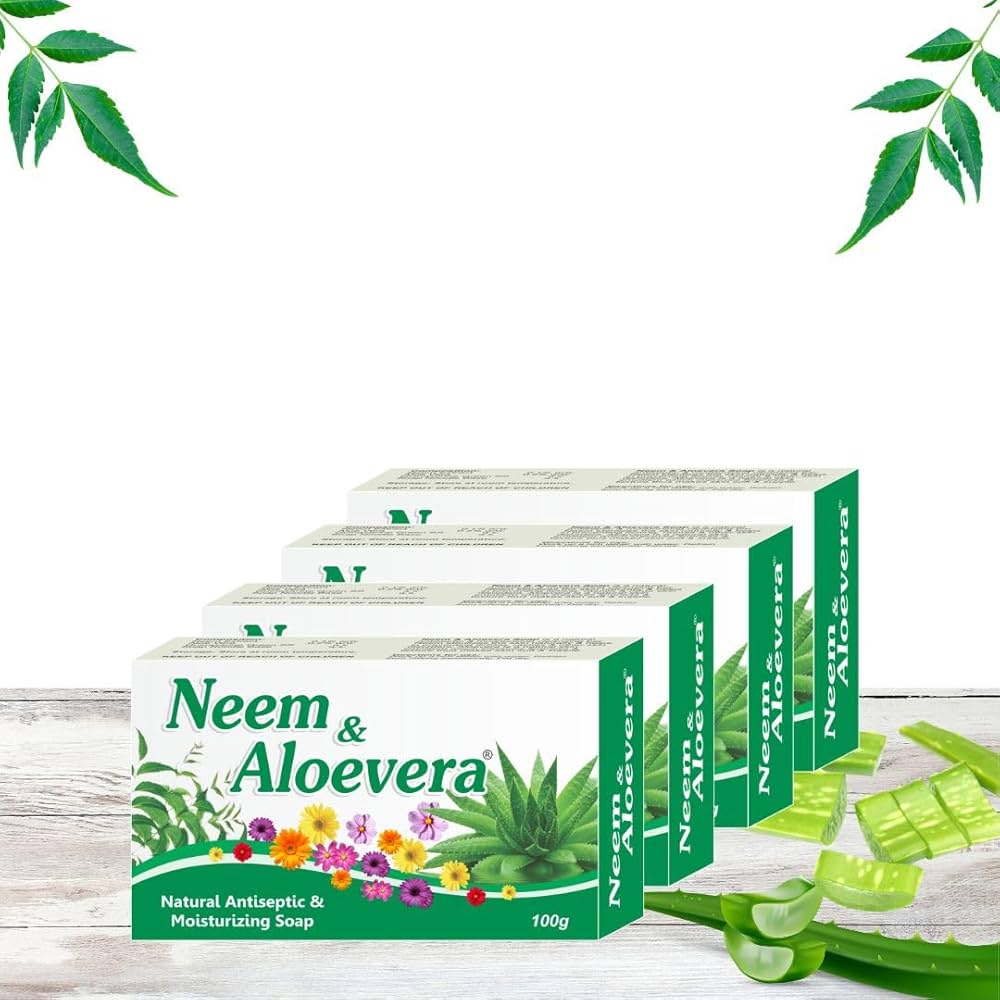 NatureXprt Neem Aloe Vera Soap