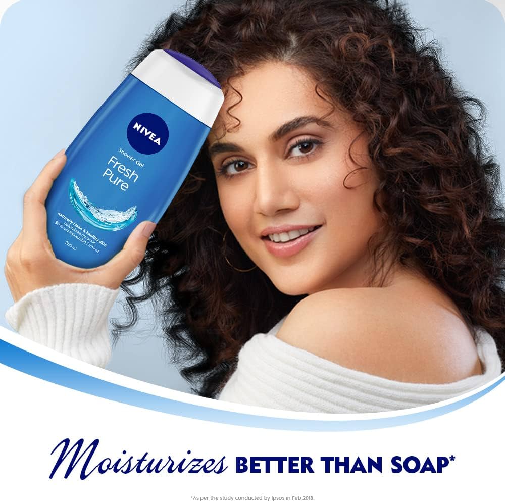 NIVEA Fresh Pure Shower Gel (250 ml)
