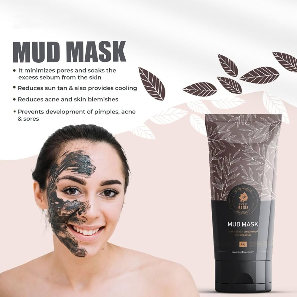 Sweet Bliss Mud Mask with Sandalwood & Cinnamon (75 g)