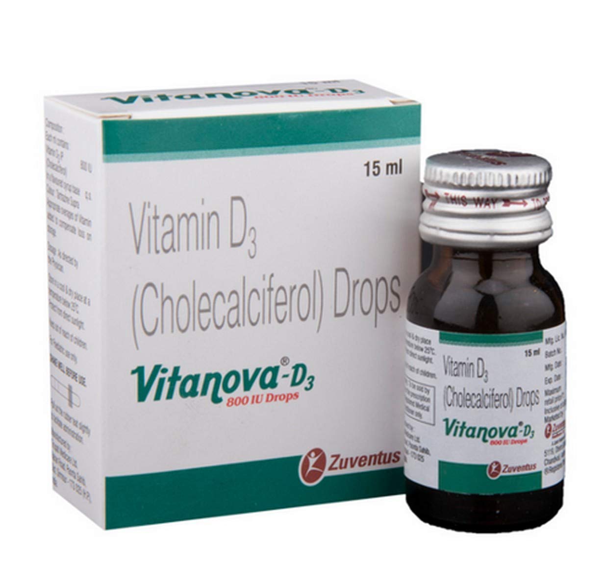 Cholecalciferol (Vitamin D3) Drops 600 IU per ml