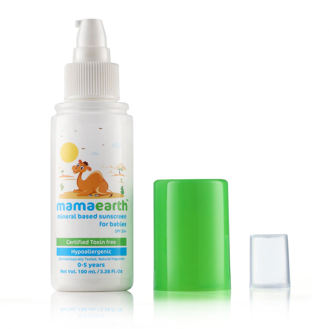 Mamaearth Mineral Based Sunscreen Baby Lotion SPF 20+ – 100 ml