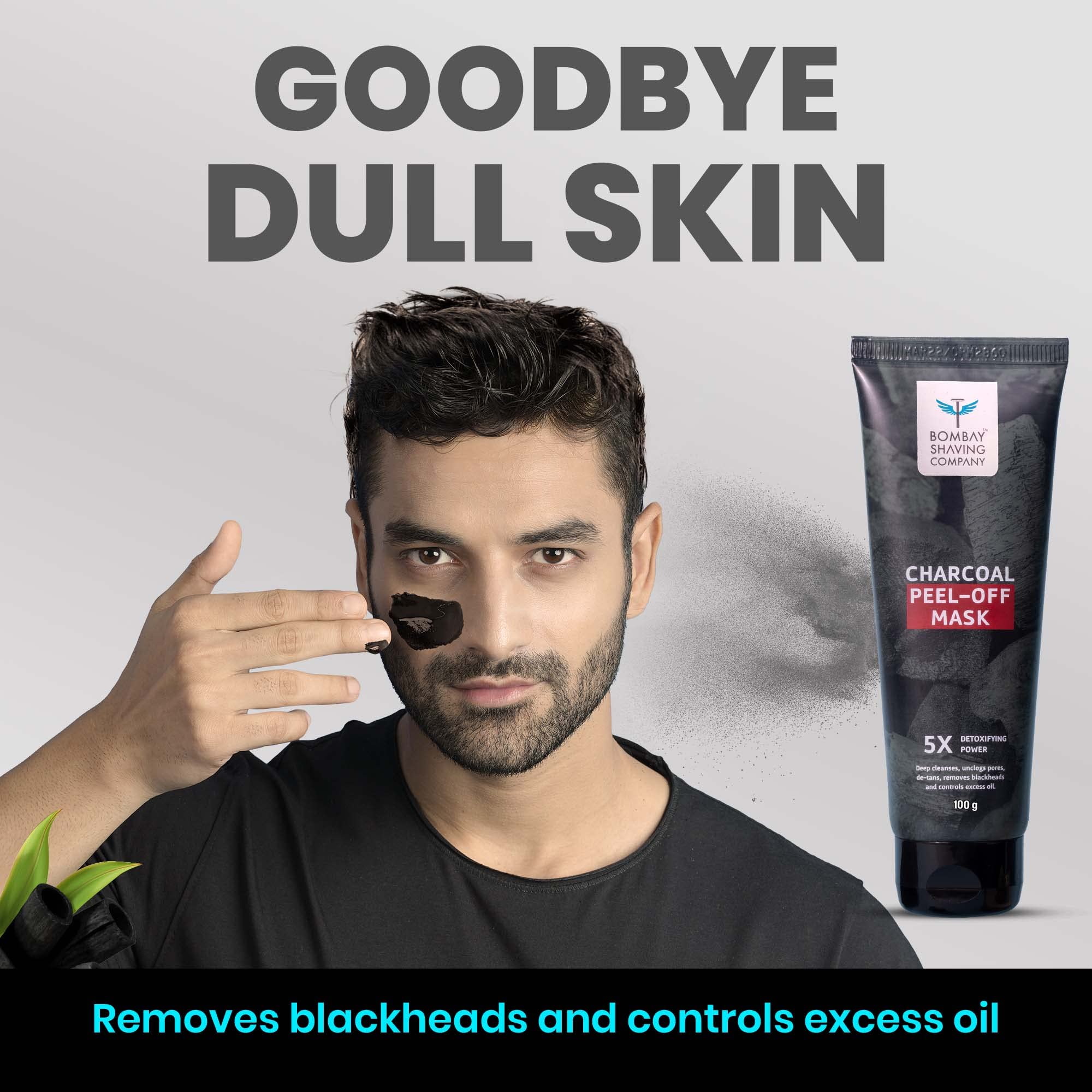 Bombay Shaving Company Charcoal Peel Off Mask -60 g
