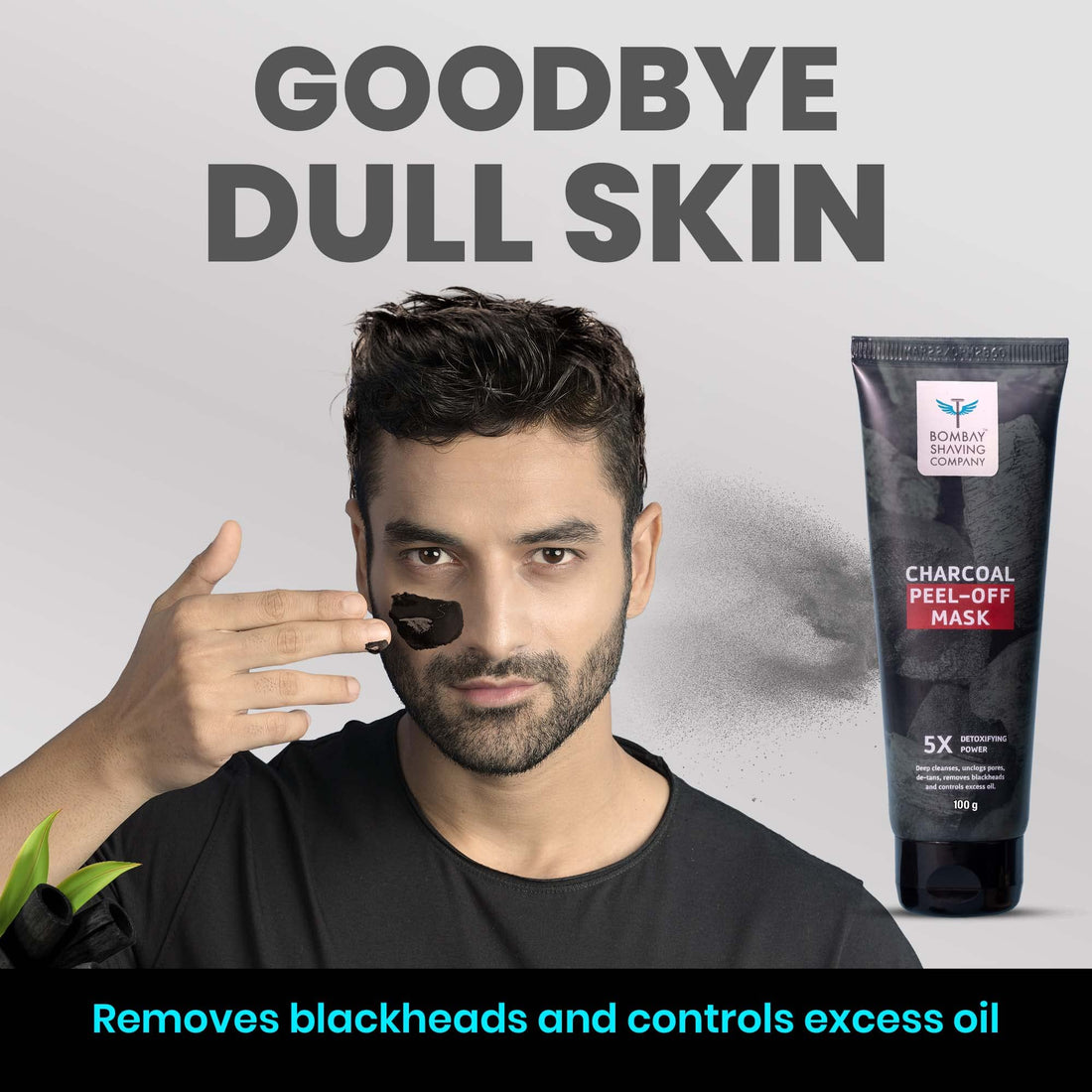 Bombay Shaving Company Charcoal Peel Off Mask -60 g