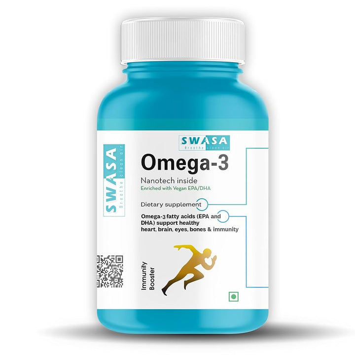 Omega 3 Fatty Acid 500mg, EPA 150mg, DHA 100mg, Bilberry Extract 50mg, Lutein 20% & Zeaxanthin 4%- 25mg, Beta carotene 4.8mg, Vitamin D3 10mcg Capsules (Jan Aushadhi)