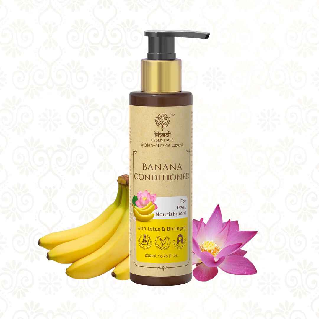 Khadi Essentials Hair Conditioner | Deep Nourishment, Smoothness & Frizz Control | 200ml