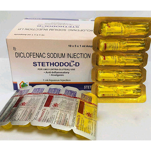 Diclofenac Sodium Injection IP 25 mg/ml (3 ml Ampoule)