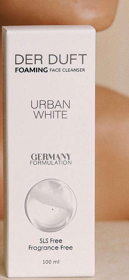 DER DUFT Urban White Foaming Face Cleanser | 100mL | Germany Formulation