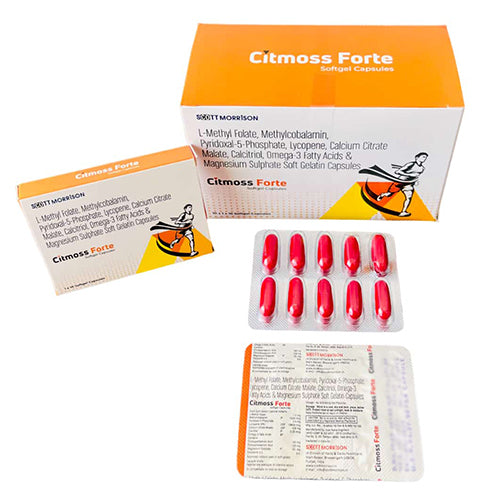 L-Methylfolate + Methylcobalamin + Omega-3 Softgel Capsules