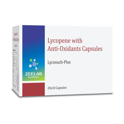 Lycopene 5000mcg with Antioxidants Capsules