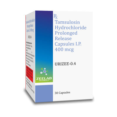 Tamsulosin Hydrochloride Prolonged Release Capsules 400 mcg (30 Capsules in 1 Jar)