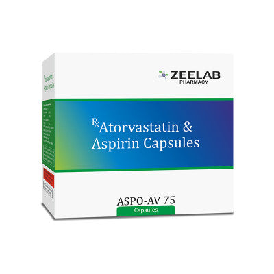 Atorvastatin (10 mg) + Aspirin (75 mg)