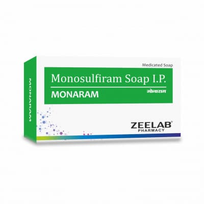 MonoSulfiram (5% w/w) Monaram Soap, 75gm