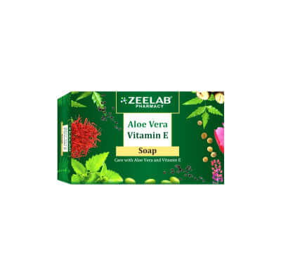 ZEELAB Alofia Aloe Vera & Vitamin E Soap (75gm Soap In Box)