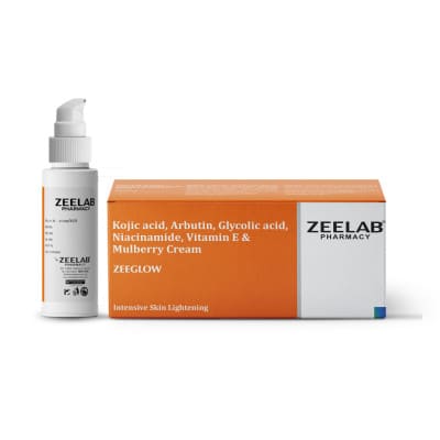 Kojic Acid, Arbutin, Glycolic Acid, Niacinamide, Vitamin E & Mulberry Cream