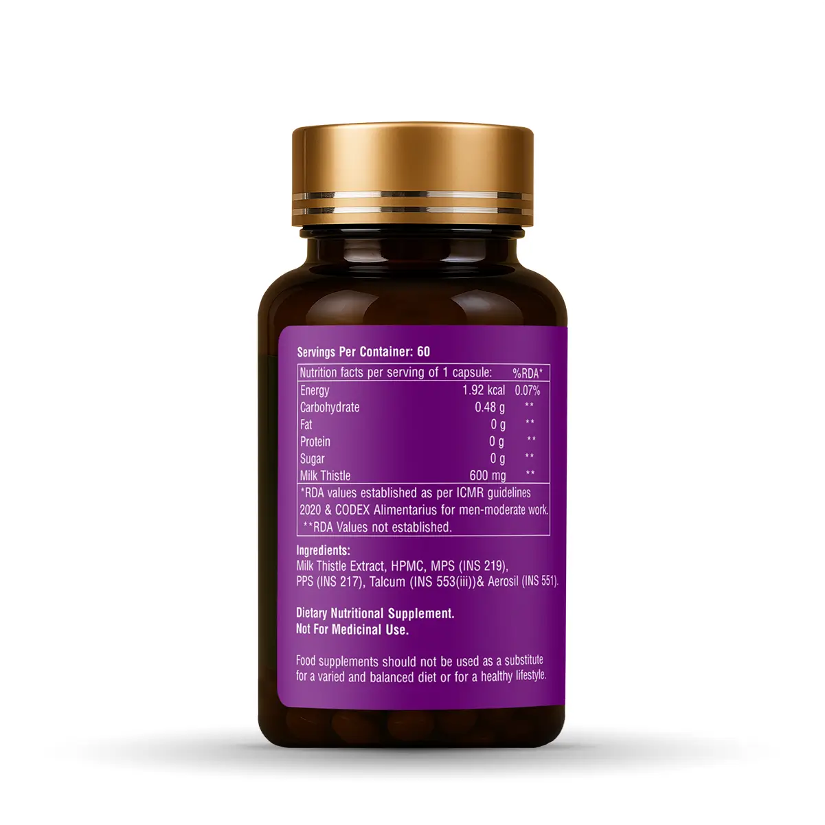 Zeelab Milk Thistle Capsule (Liver Support)