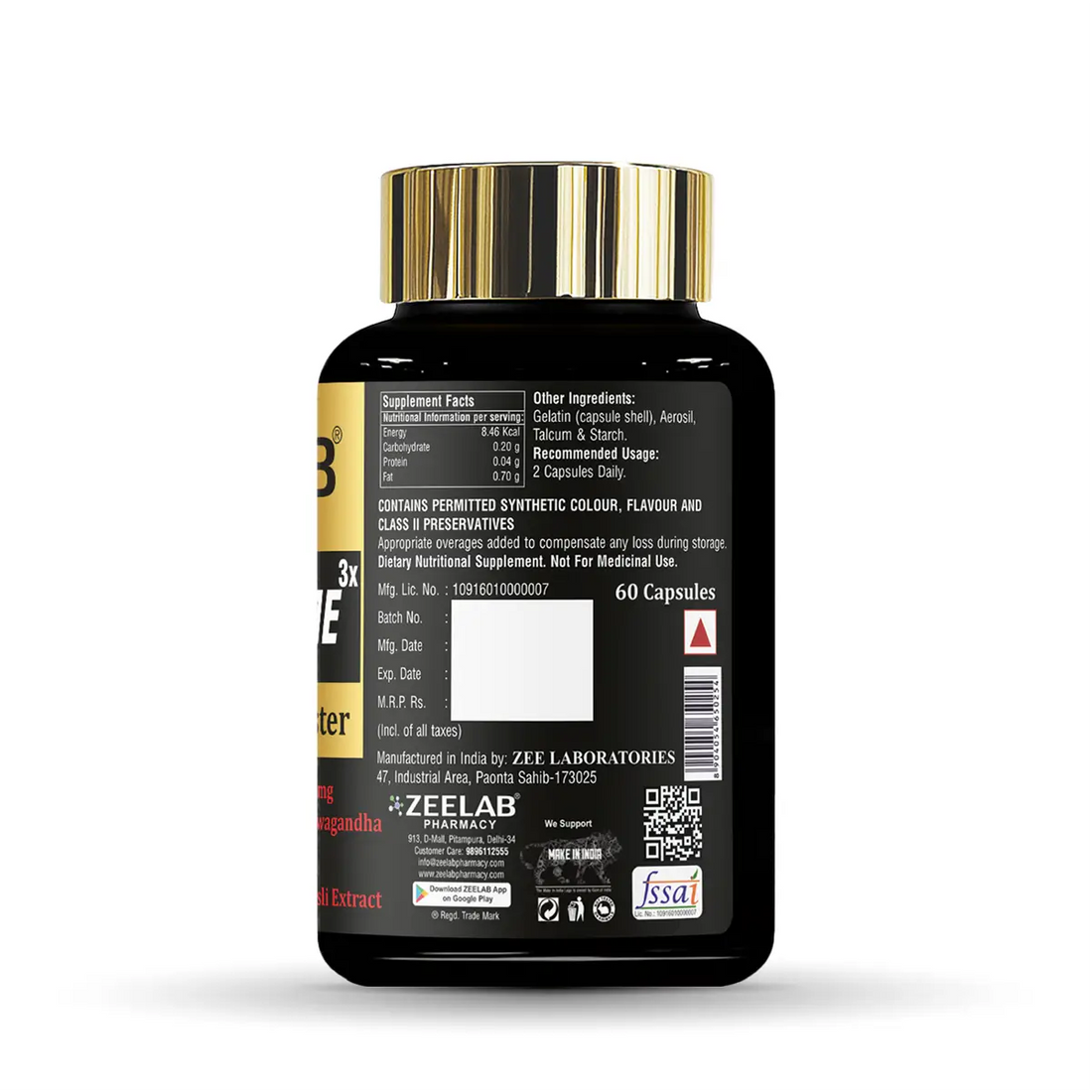 ZEELAB Test Xtreme Capsule