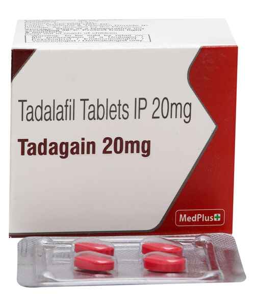 Tadalafil 20 mg Tablets IP