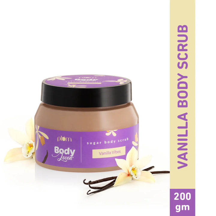 Plum BodyLovin' Vanilla Vibes Sugar Body Scrub (200 g)