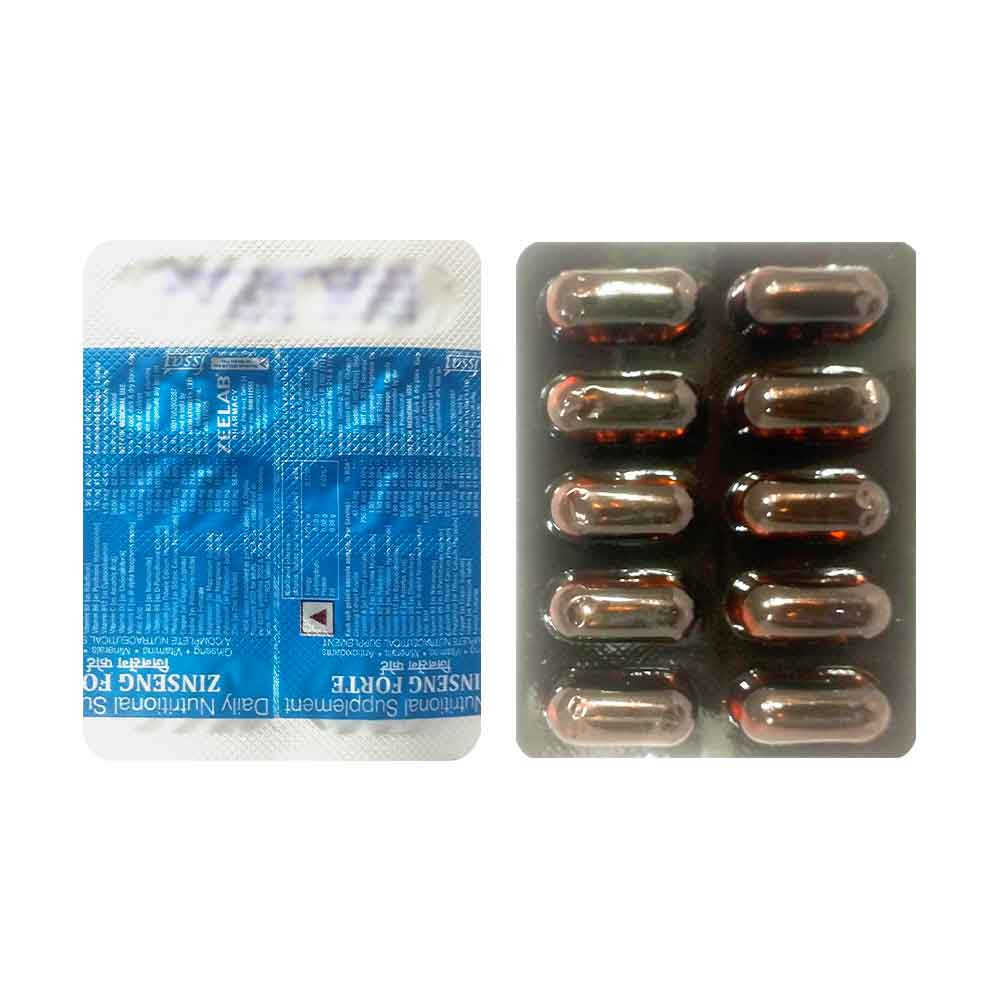 Ginseng, Multivitamins and Multiminerals Soft Gelatin Capsules