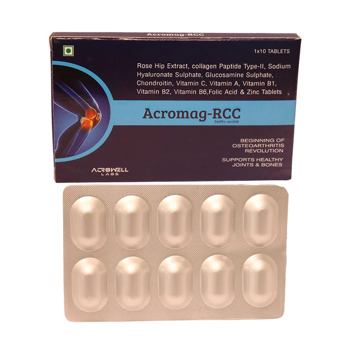 Acromag RCC Tablet (Advanced Joint, Bone & Cartilage Support Formula)