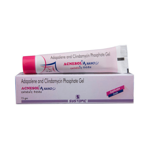 Adapalene 0.1%w/w and Clindamycin Phosphate 1%w/w Gel 15 gm