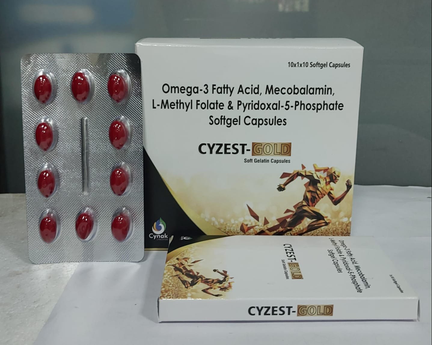L-Methylfolate + Methylcobalamin + Omega-3 Softgel Capsules
