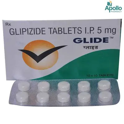 Glipizide Tablet IP 5 mg