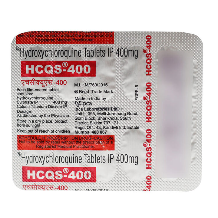 Hydroxychloroquine Tablet IP 300/200 mg