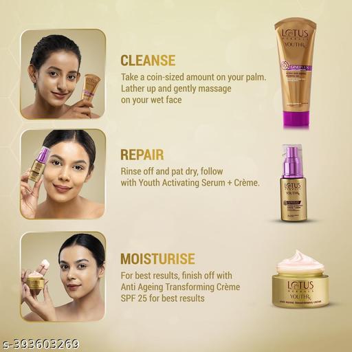 Lotus Herbals YouthRx Active Anti Ageing Foaming Face Wash Gel | 100g
