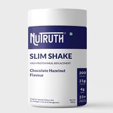 NUTRUTH Slim Shake High-Protein Meal Replacement – Chocolate Hazelnut Flavour