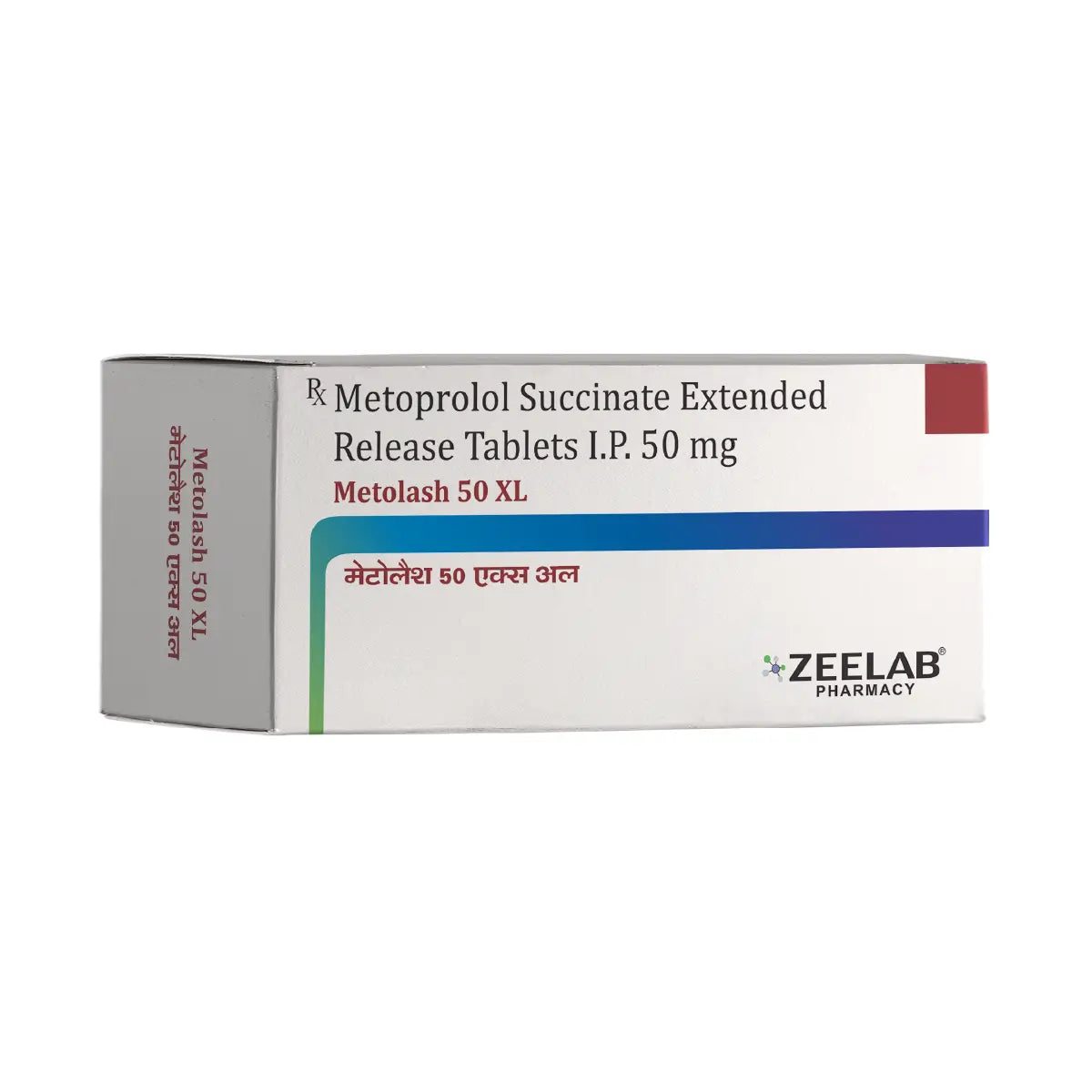 Metoprolol Extended release Tablets IP 50mg