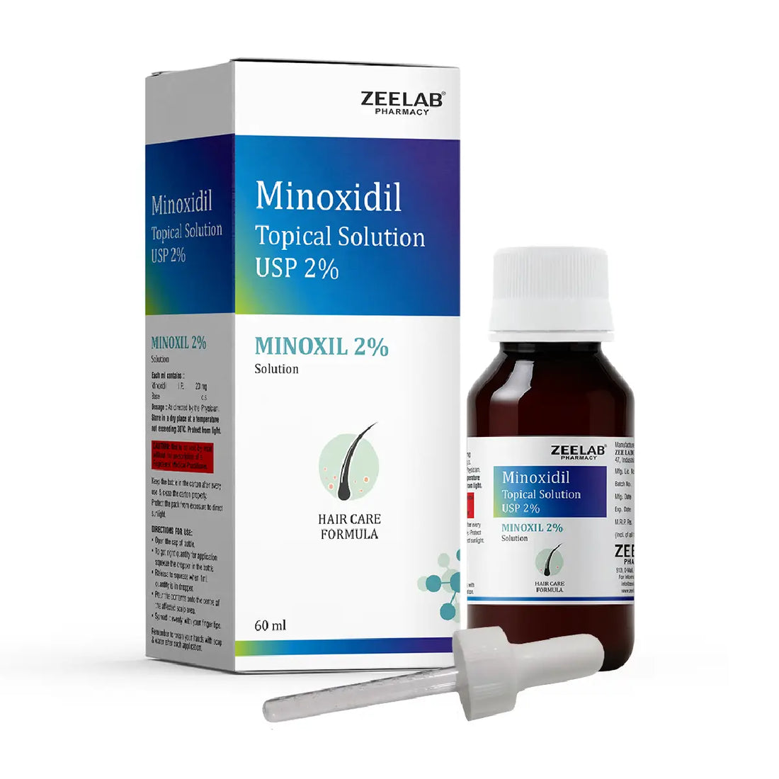 Minoxidil Topical Solution, USP 2% w/v, 60 ml