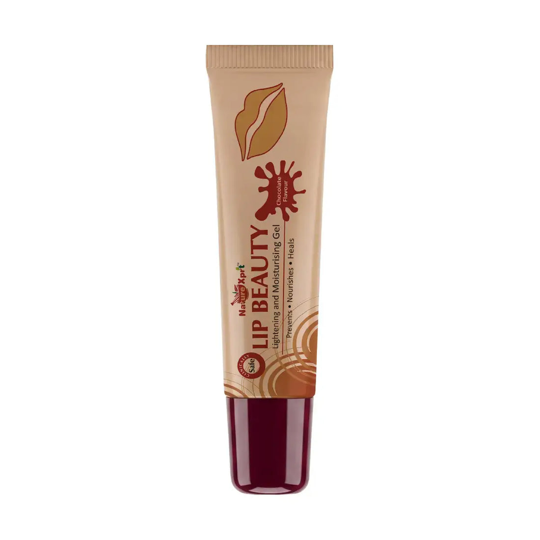 NatureXprt Lip Beauty Chocolate Flavour Lip Balm | Moisturizing & Nourishing Lip Care with Vitamin E | 10g