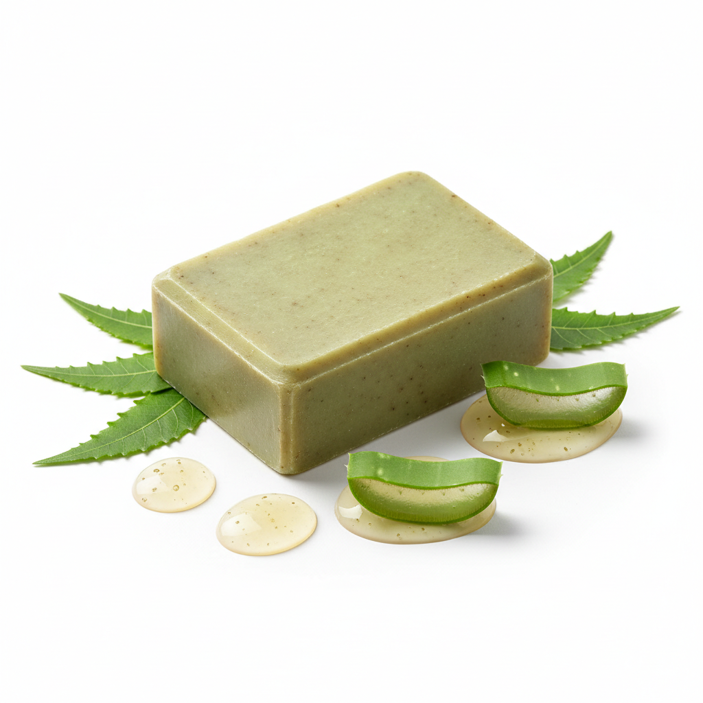 NatureXprt Neem Aloe Vera Soap