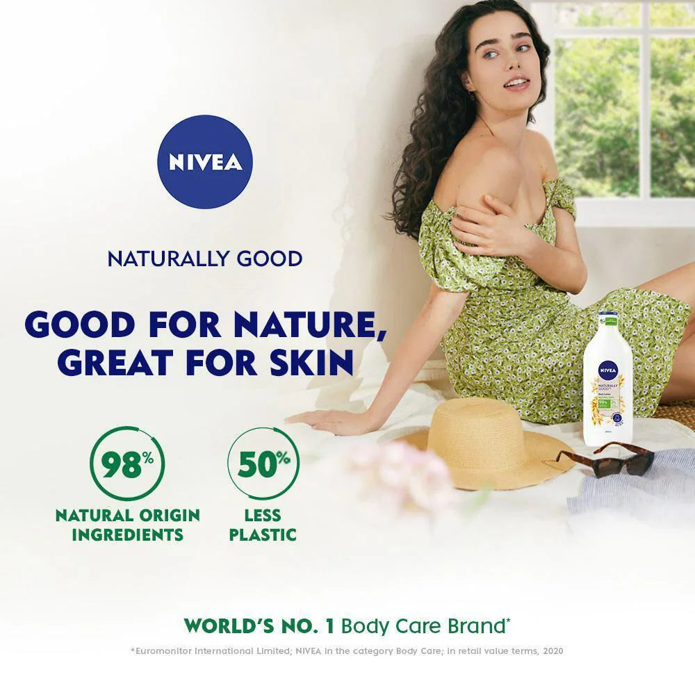 NIVEA Naturally Good Natural Oats Body Lotion (85 ml)