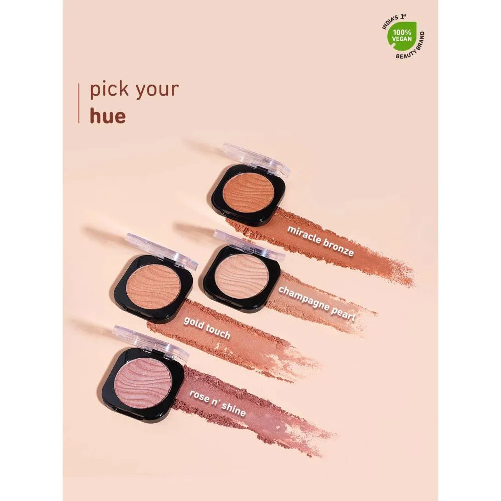 Plum There You Glow Highlighter | Highly Pigmented |Effortless Blending