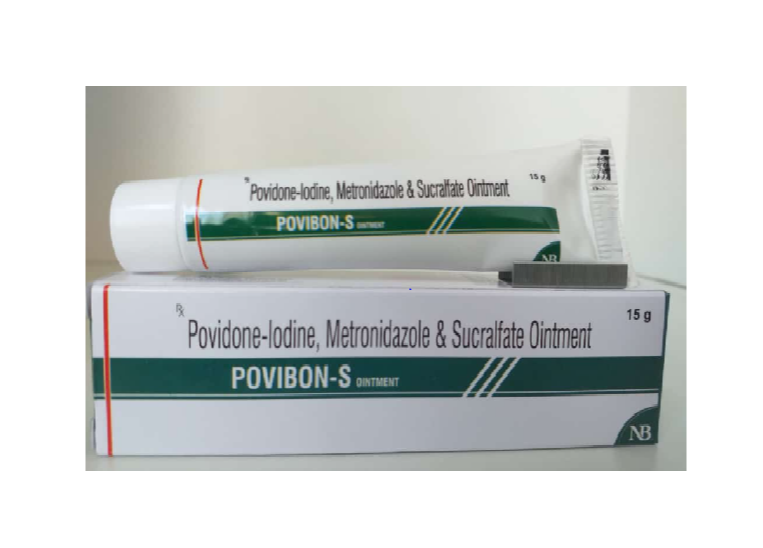 Povidone Iodine, Sucralfate & Metronidazole Ointment