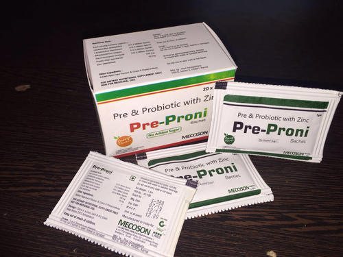 Pre & Probiotic With Zinc 1gm, Sachet
