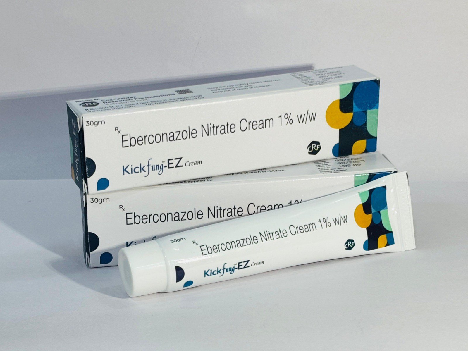 Eberconazole Nitrate Cream | 30g | Prescription Antifungal Cream for Fungal Skin Infections