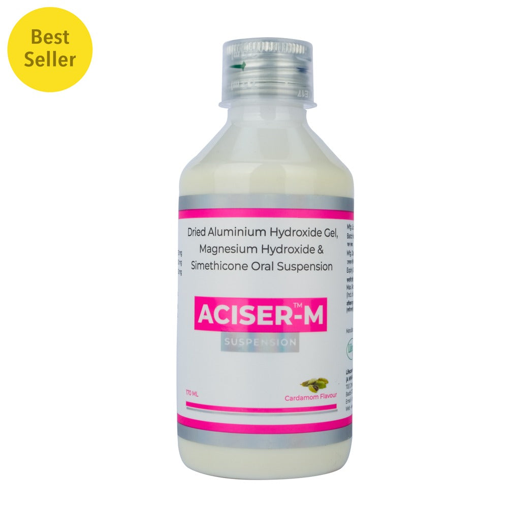 Dried Aluminium Hydroxide 250mg, Magnesium Hydroxide 250mg and Activated Dimethicone 50mg per 5ml Suspension