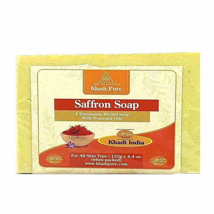 Khadi Pure Handmade Herbal Soap With Essential Oils | Hydrating & Rejuvenating | With Natural Moisturizers | 125g | For Soft & Beautiful Skin